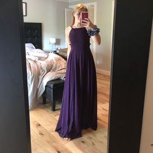 Lulu’s purple dress